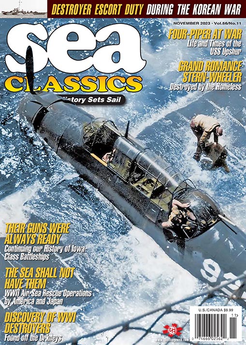 November 2023 Sea Classics Magazine Cover